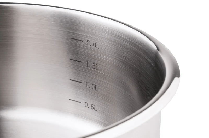 Batterie de cuisine 10 pièces tous feux dont induction acier inoxydable