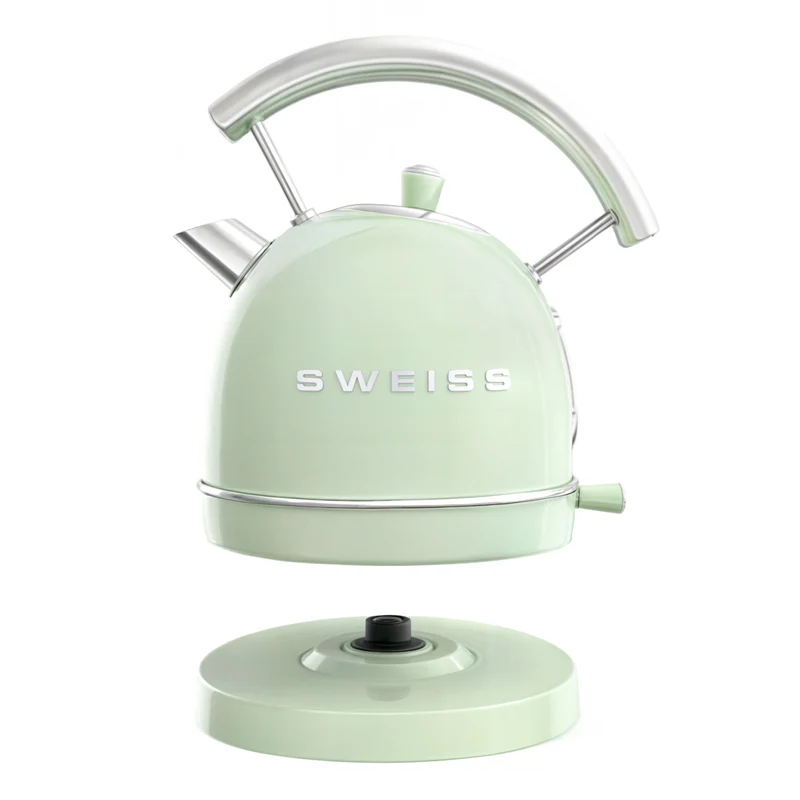 Bouilloire vintage vert