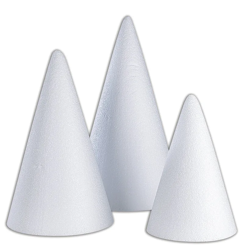 Présentoir Polystyrène Pyramide Ronde